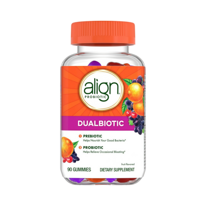 Align DualBiotic Prebiotic + Probiotic Gummies Supplement