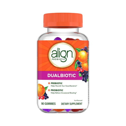 Align DualBiotic Prebiotic + Probiotic Gummies Supplement
